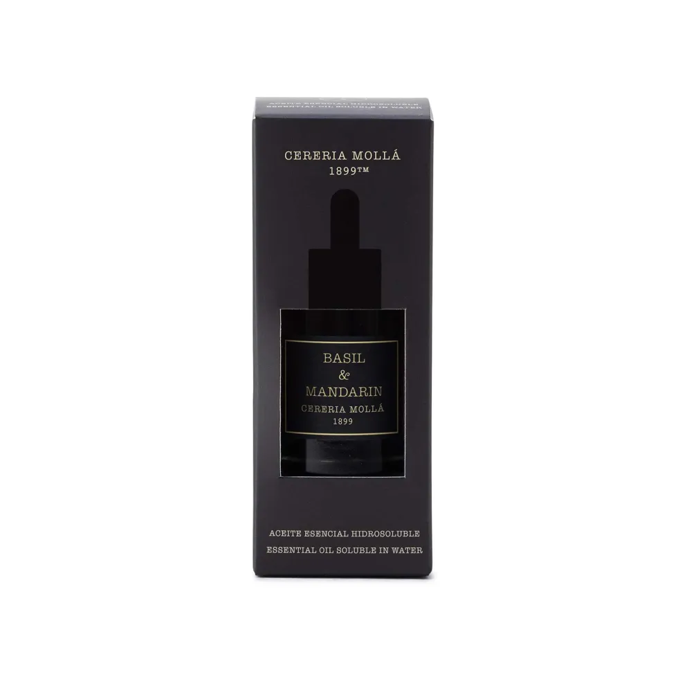 Aceite perfumado Cerería Mollá Basil & Mandarin (30 ml)