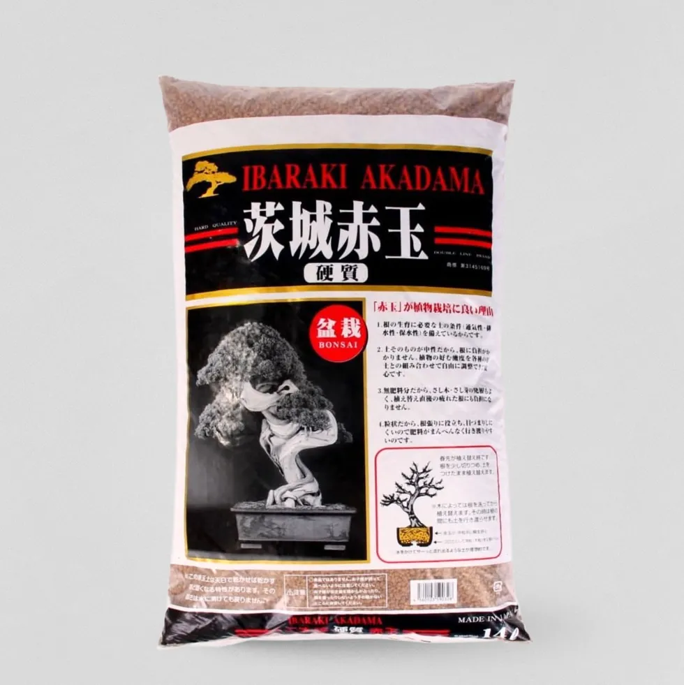 Akadama para bonsái calidad extra 14l