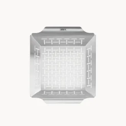 Bandeja para asar Deluxe Weber® de acero inoxidable (grande)