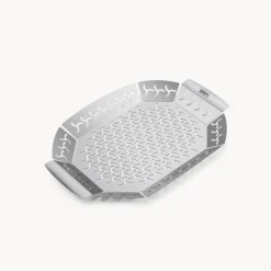 Bandeja para asar Premium Weber® de acero inoxidable