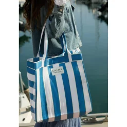 Bolsa de PET reciclado a rayas Berlin