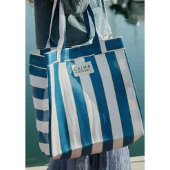 Bolsa de PET reciclado a rayas Berlin