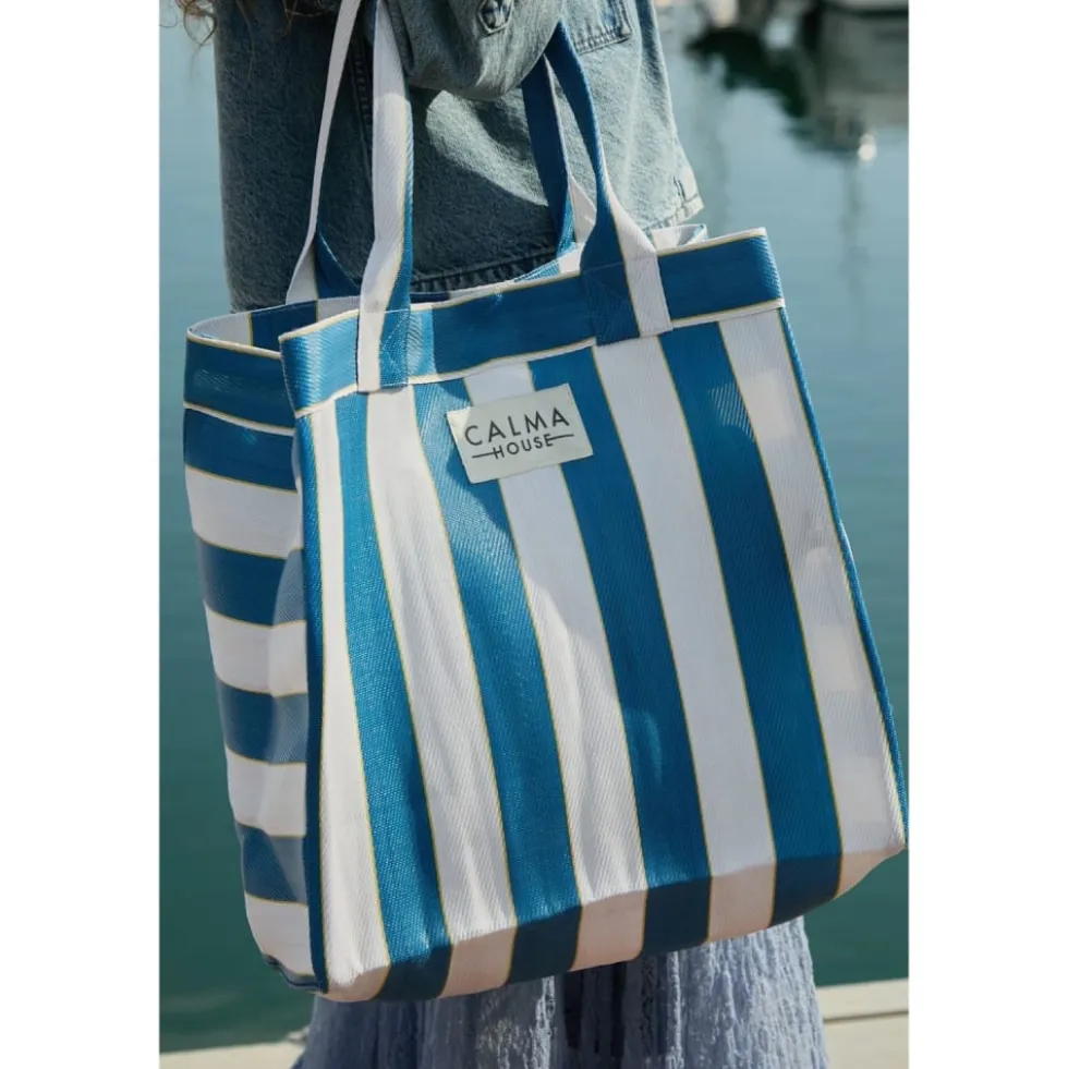 Bolsa de PET reciclado a rayas Berlin