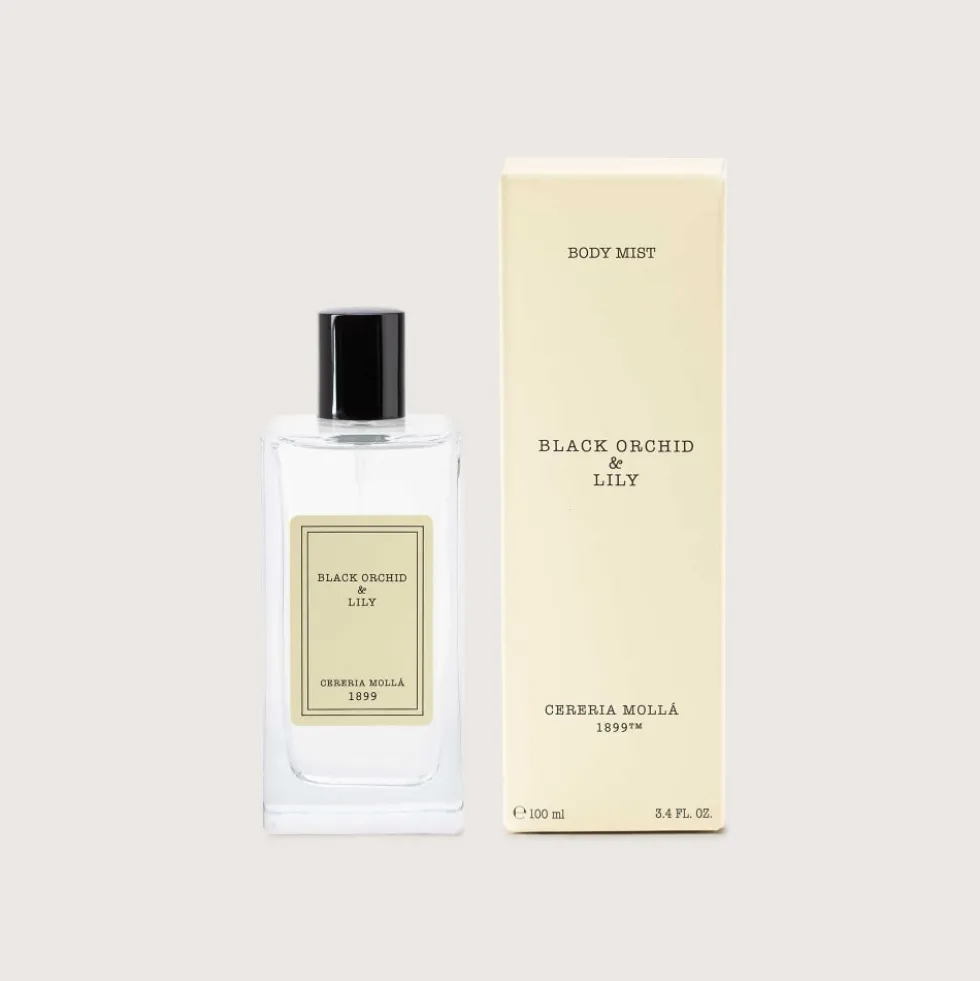 Bruma corporal perfumada Cerería Mollá Black Orchid & Lily (100 ml)