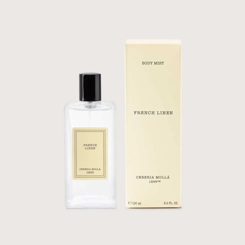 Bruma corporal perfumada Cerería Mollá French Linen (100 ml)