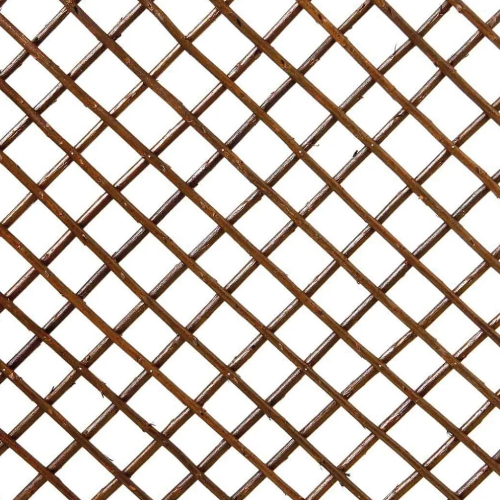 Celosía de Mimbre Natural Willow Trellis