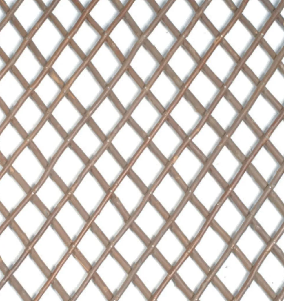 Celosía de Mimbre Natural Willow Trellis