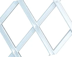 Celosia de PVC extensible Nortene TRELLIFLEX blanco