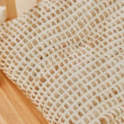 Cojín de silla de yute y algodón West