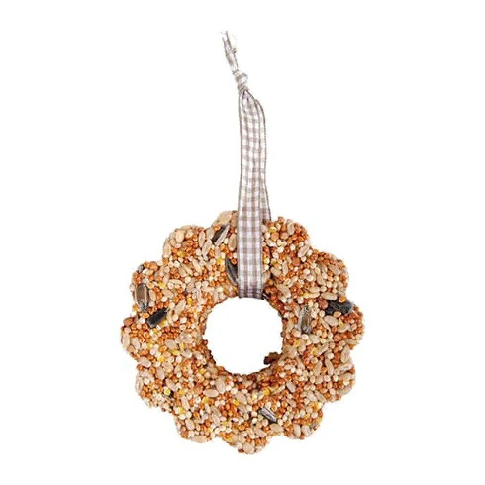 Colgante de semillas con formas (10 cm)