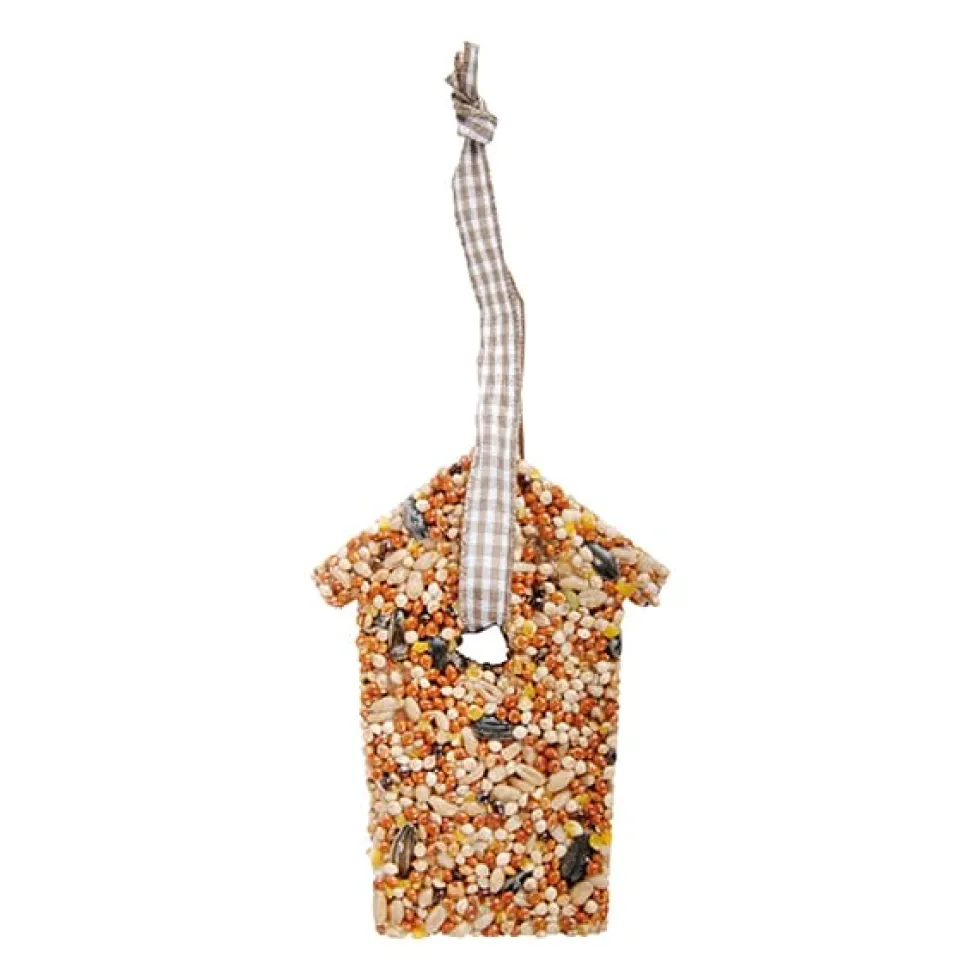 Colgante de semillas con formas (10 cm)