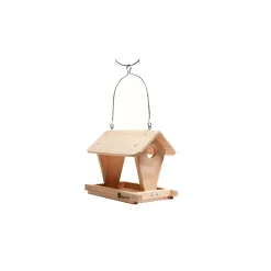 Comedero para pájaros modelo cabaña