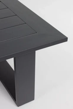 Conjunto de jardín Bizzotto BALTIC de aluminio antracita/gris claro