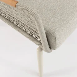 Conjunto de jardín Bizzotto EULERO de teca beige