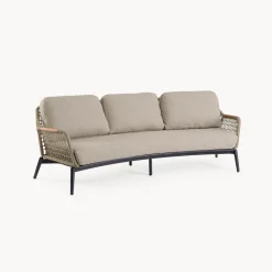 Conjunto de jardín Bizzotto EULERO de teca antracita