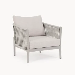 Conjunto de jardín Bizzotto FLORENCIA de aluminio moon