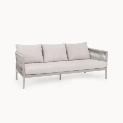 Conjunto de jardín Bizzotto FLORENCIA de aluminio moon