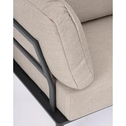 Conjunto de jardín Bizzotto GERALD de aluminio antracita