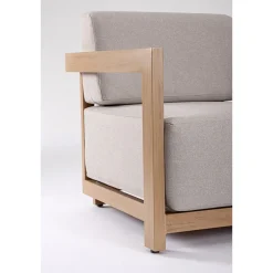 Conjunto de jardín Bizzotto THESEUS 4 piezas madera natural/beige