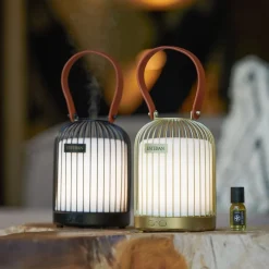 Difusor de aromas eléctrico Esteban Lantern Edition dorada