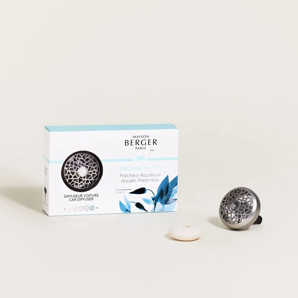 Difusor de aromas para coche Berger Happy - Aroma Happy Aquatic Freshness