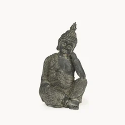 Figura de jardín Buda pensando