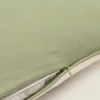Funda de cojín de algodón con bordado floral Groun