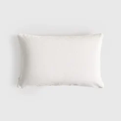 Funda de cojín de algodón con rayas tejidas Direc