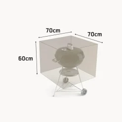 Funda Protectora de Barbacoa 70x70x60 cm