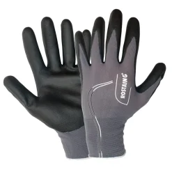 Guantes de jardín grises