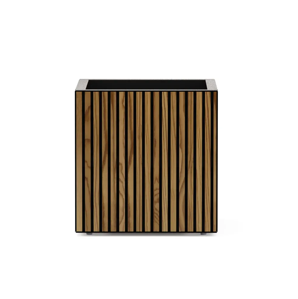 Herstera Deco Planter - Jardinera CUBE WOOD