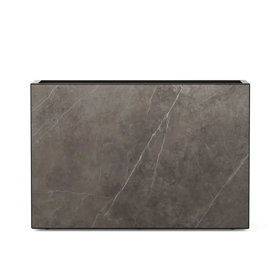 Herstera Deco Planter - Jardinera DECO DIVIDER LAMINATE gris