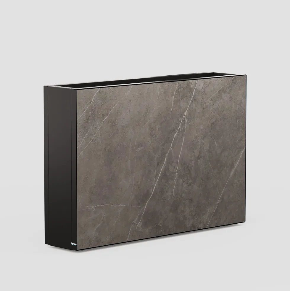 Herstera Deco Planter - Jardinera DECO DIVIDER LAMINATE gris