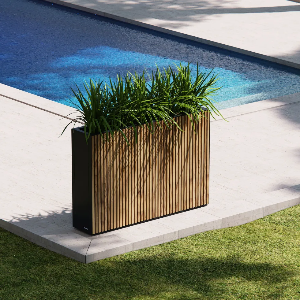 Herstera Deco Planter - Jardinera DIVIDER WOOD