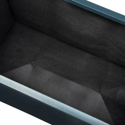 Herstera Metal Planter - Bolsa de fieltro negra