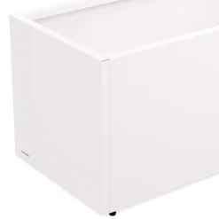 Herstera Metal Planter - Jardinera METAL PLANTER 50 blanco luna