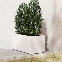 Herstera Metal Planter - Jardinera METAL PLANTER 50 blanco luna