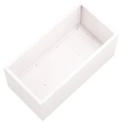 Herstera Metal Planter - Jardinera METAL PLANTER 50 blanco luna