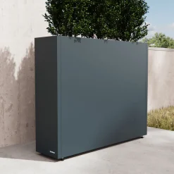 Herstera Metal Planter - Jardinera DIVIDER antracita