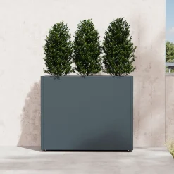 Herstera Metal Planter - Jardinera DIVIDER antracita