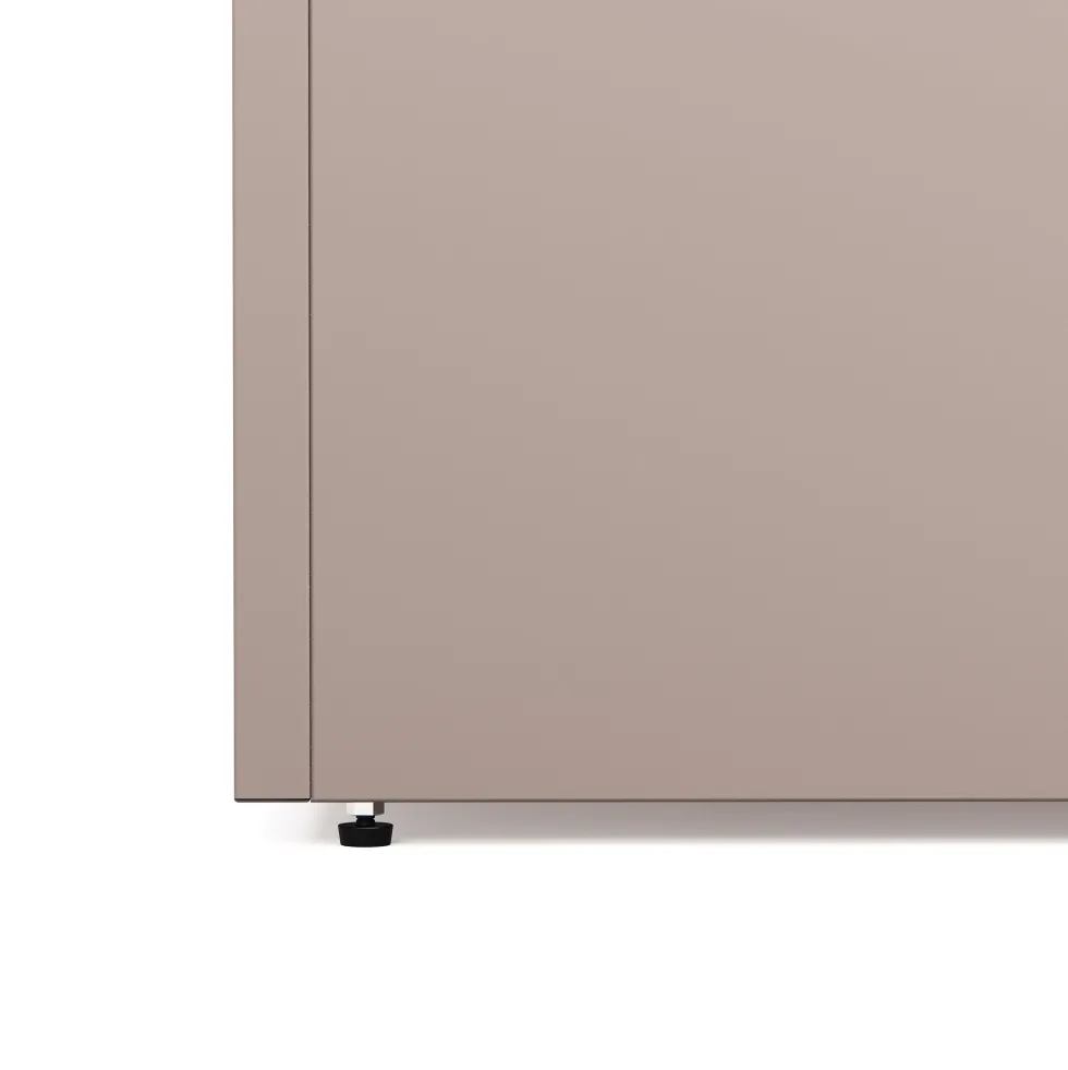 Herstera Metal Planter - Jardinera METAL PLANTER 50 taupe oscuro
