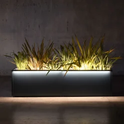 Herstera Metal Planter - Jardinera METAL PLANTER 50 antracita