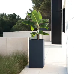 Herstera Metal Planter - Jardinera COLUMN antracita