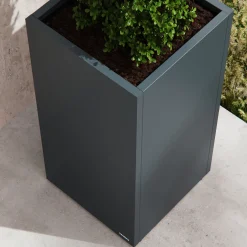 Herstera Metal Planter - Jardinera COLUMN antracita