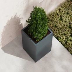 Herstera Metal Planter - Jardinera COLUMN antracita