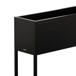 Herstera Metal Planter - Jardinera HUB negro