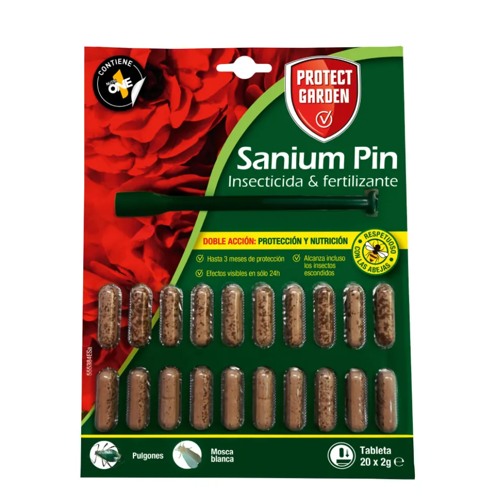 Insecticida y fertilizante Sanium Pin