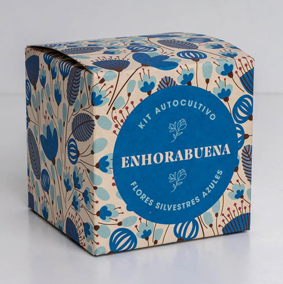 Kit Autocultivo Díselo con Flores (Enhorabuena) Resetea