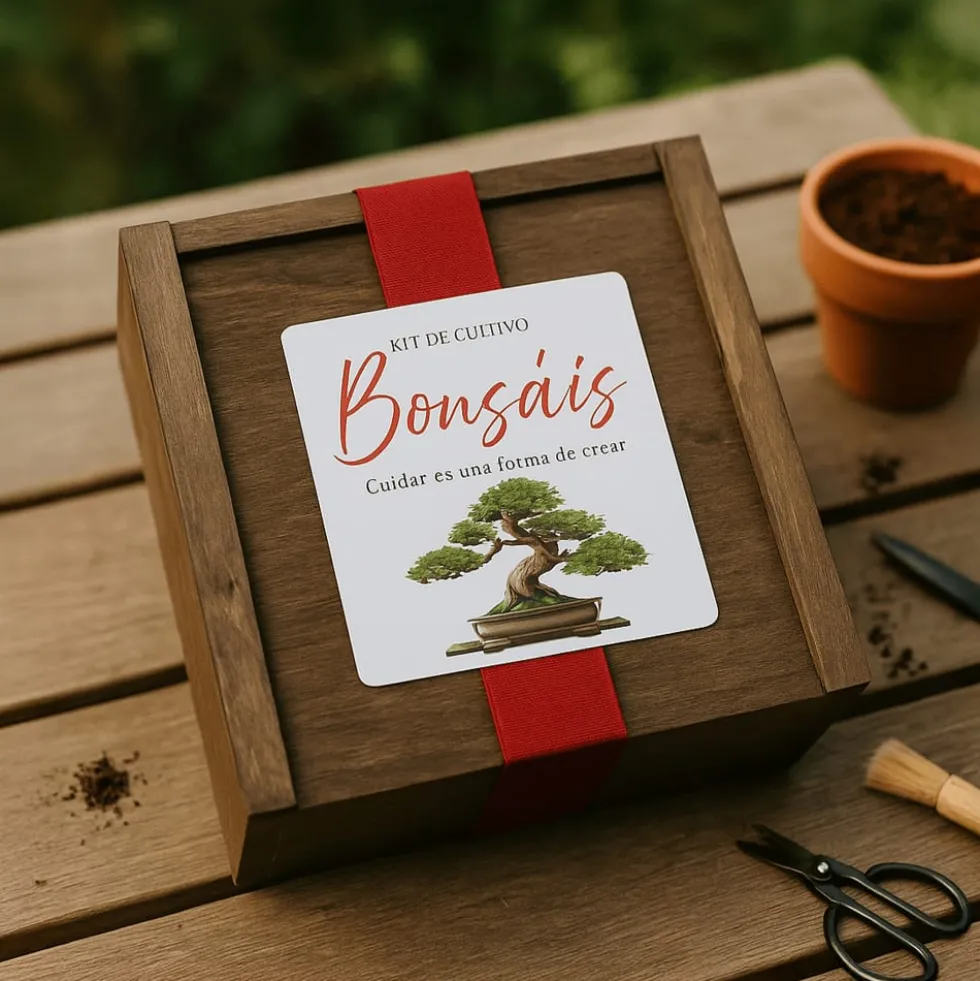 Kit de cultivo 'Bonsáis'