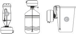 Kit de riego vacacional autónomo completo Aqua Control